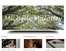 Tablet Screenshot of michellemaloney.com